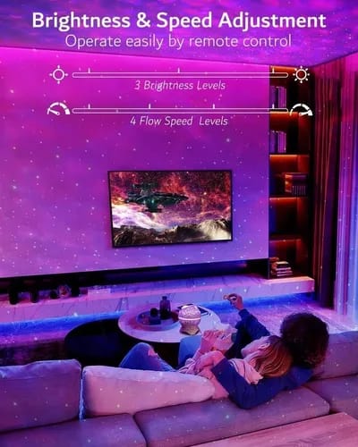 Huevo Proyector Galaxia Bafle